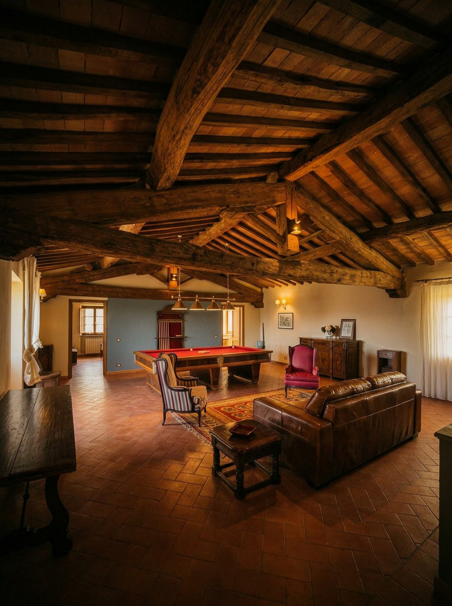 Upper living room